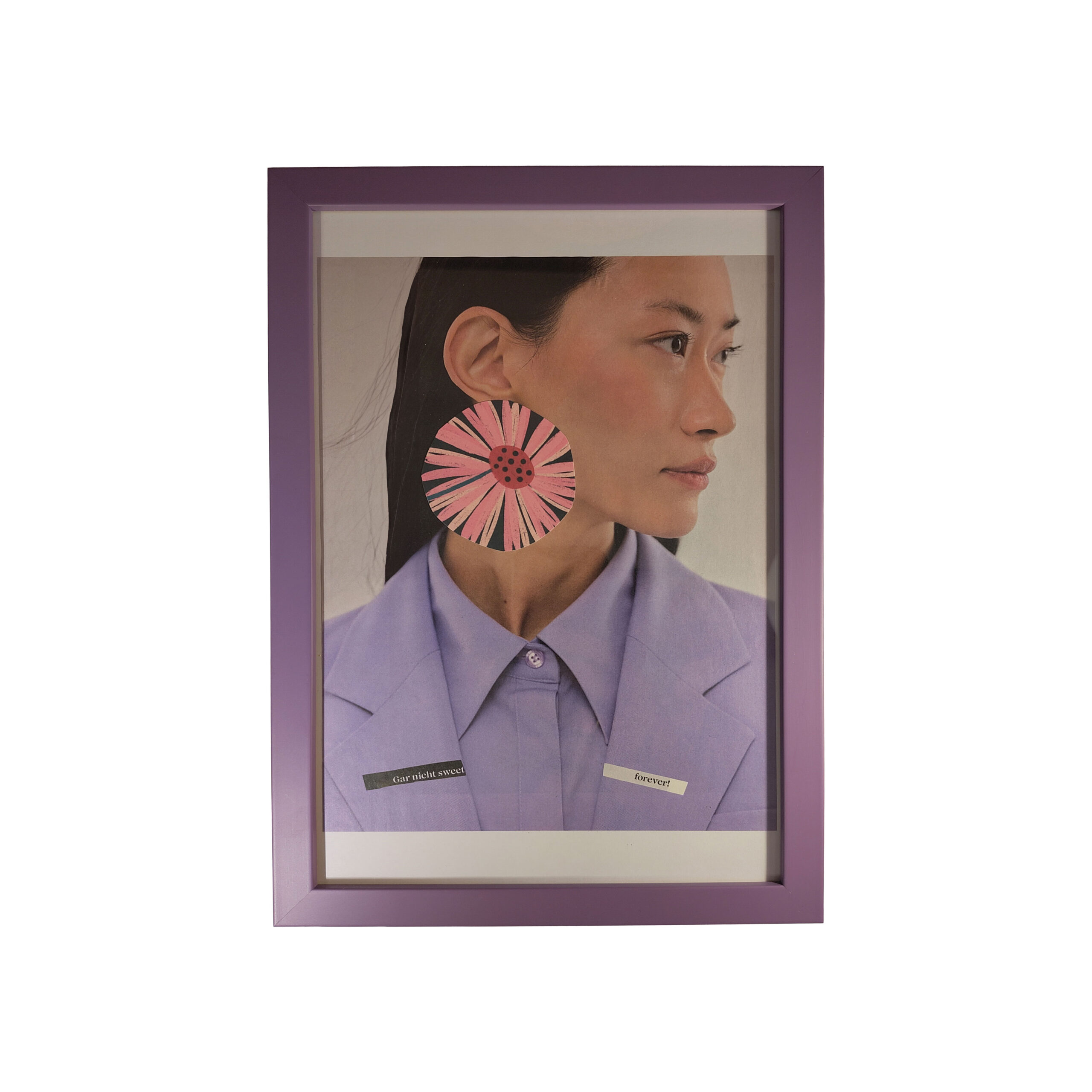 Die Frau mit dem Blumenohrring